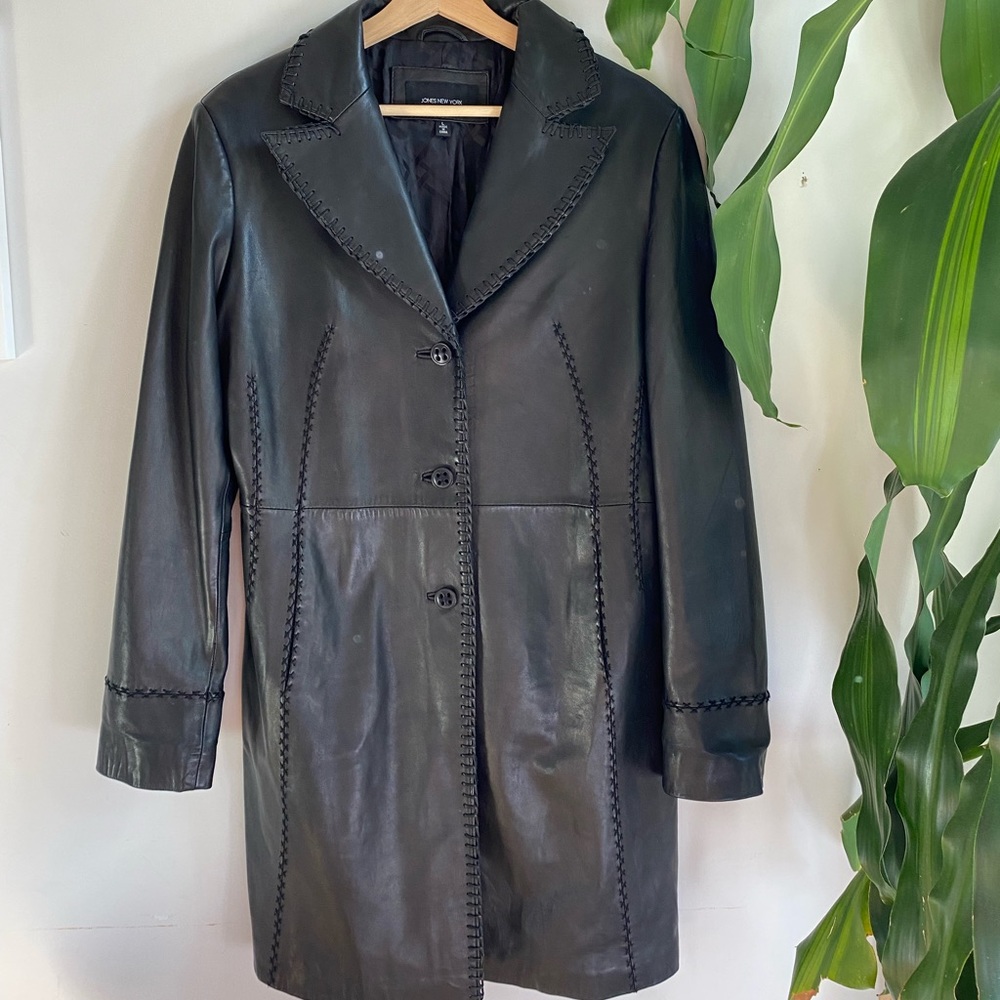 Vintage buttery soft leather jacket M /L